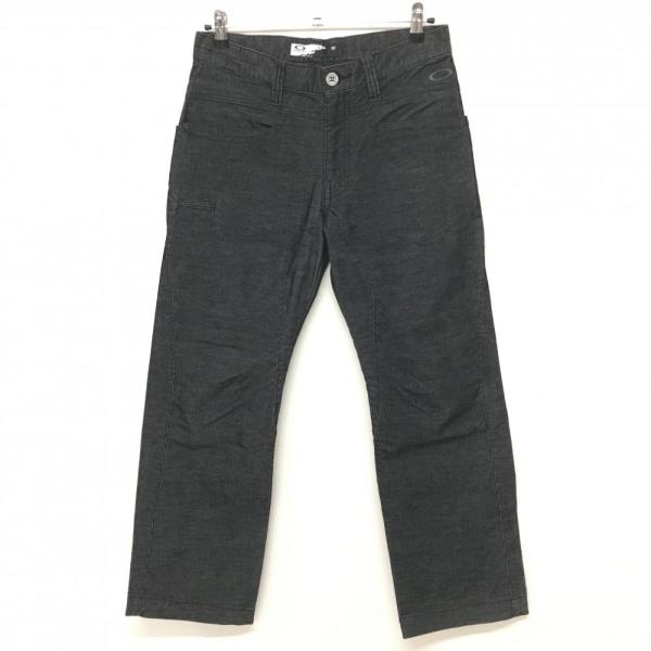 OAKLEY（オークリー） コーデュロイパンツ 黒 ストレッチ ティー装着可