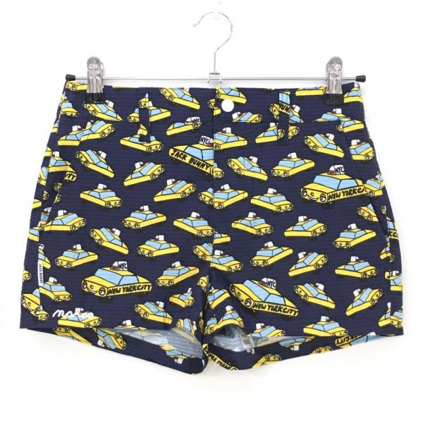 Jack Bunny!! ジャックバニー ショートパンツ ネイビー×イエロー Jack Bunny!! ジャックバニー ショートパンツ ネイビー×イエロー