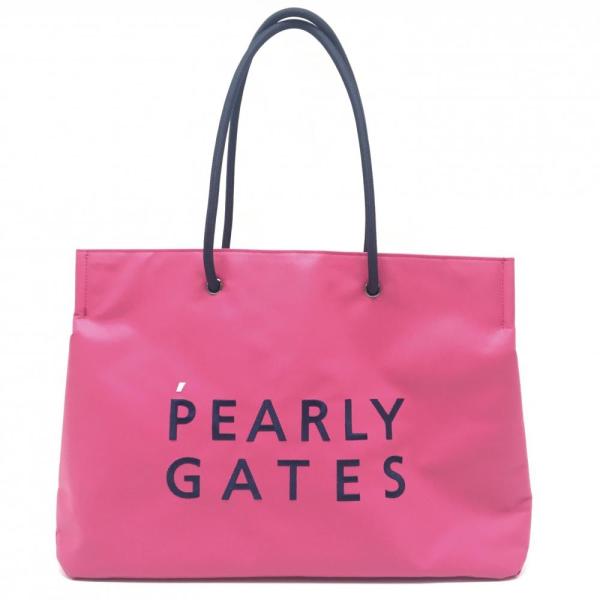 PEARLY GATES パーリーゲイツ ビッグトートバッグ ピンク PEARLY GATES パーリーゲイツ ビッグトートバッグ ピンク