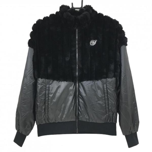 マスターバニー 中綿異素材ジャケット 黒 サイズ2 王林着用モデル マスターバニー 中綿異素材ジャケット 黒 レディース 0(S) ゴルフ