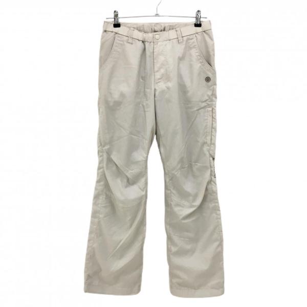 美品　パーリーゲイツ ベージュ 防風蓄熱裏地 裾ドローコード メンズ 5(L ) パーリーゲイツ パンツ ベージュ 蓄熱裏地 裾ドローコード