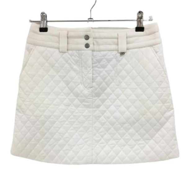 キャロウェイ 中綿スカート 白 キルティング レディース M ゴルフ