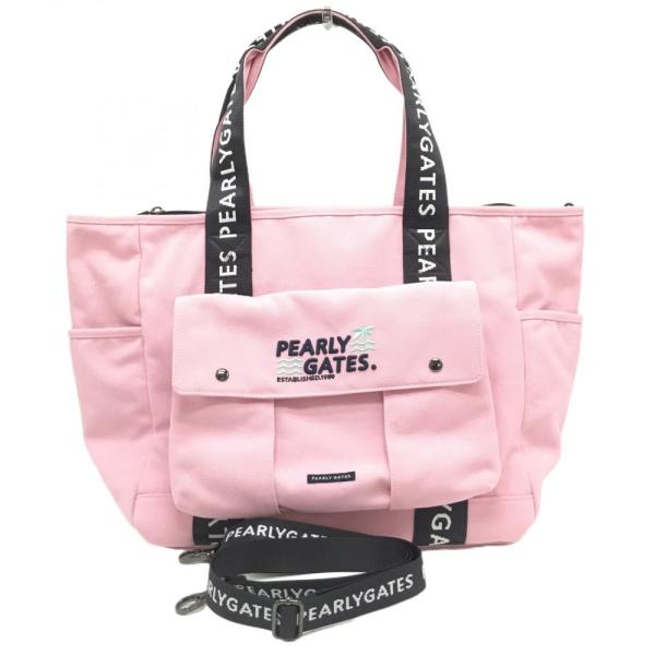 PEARLY GATES パーリーゲイツ 3WAYロッカーバッグ ピンク PEARLY GATES パーリーゲイツ 3WAYロッカーバッグ ピンク
