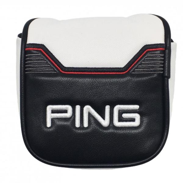 美品　PING パター ヘッドカバー付き PING ヘッドカバー ピン 2023 パター ブレード型 ANSER、ANSER