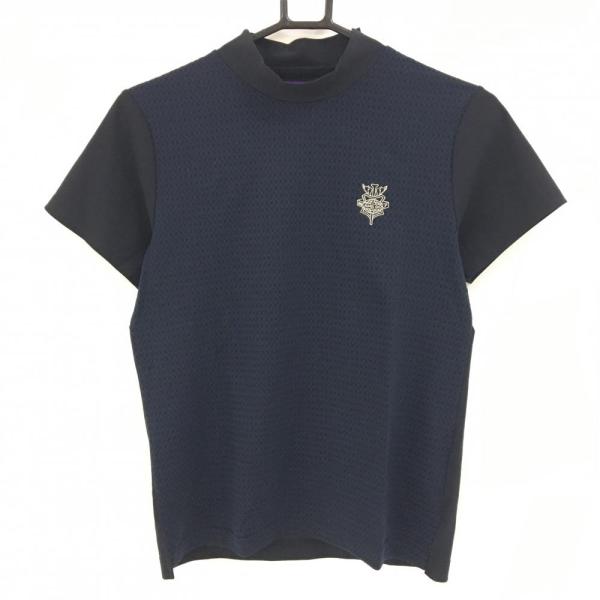 美品 BEAMS GOLF ツアーハイネックジャージ ネイビー Sサイズ 美品 BEAMS GOLF ツアーハイネックジャージ ネイビー Sサイズ