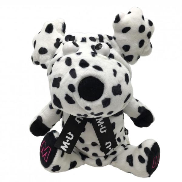M・U SPORTS MUスポーツ ヘッドカバー 白×黒 DR 犬 ダルメシアン柄