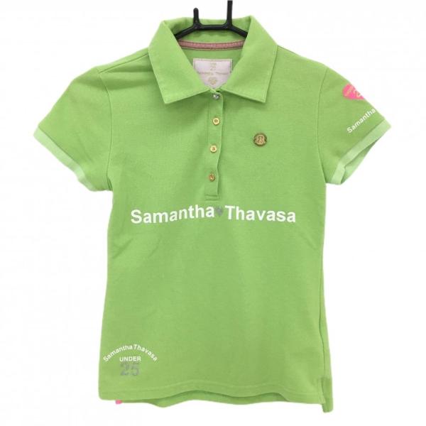Samantha Thavasa サマンサタバサ UNDER25 半袖ポロシャツ Samantha Thavasa サマンサタバサ UNDER25 半袖ポロシャツ