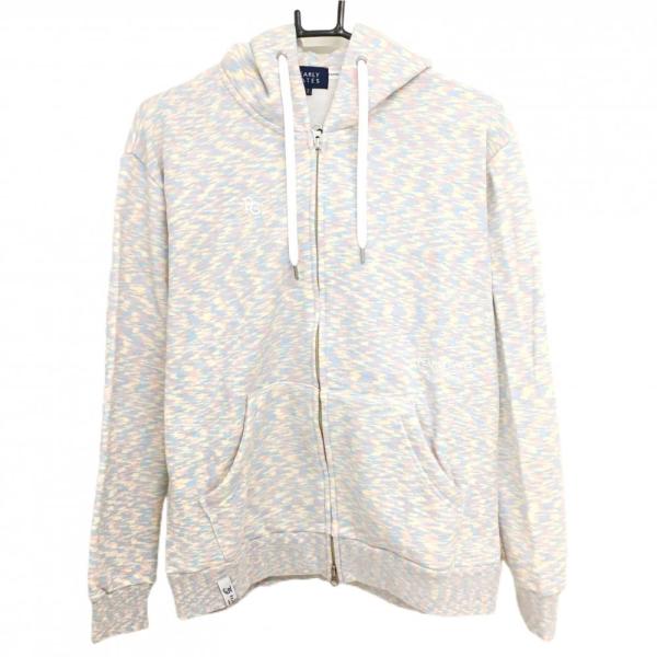 PEARLY GATES パーリーゲイツ ジップパーカー イエロー×レッド PEARLY GATES パーリーゲイツ ジップパーカー イエロー×レッド