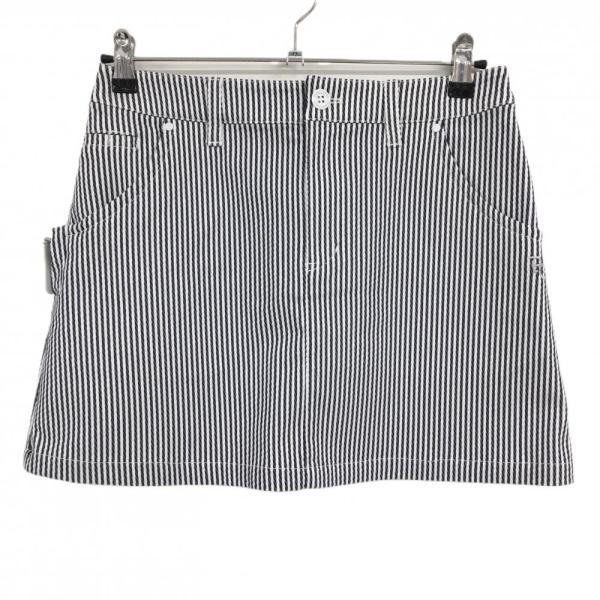 PEARLY GATES ゴルフスカート 白黒ストライプ PEARLY GATES ゴルフストライプスカート サイズ2 ♪ - メルカリ