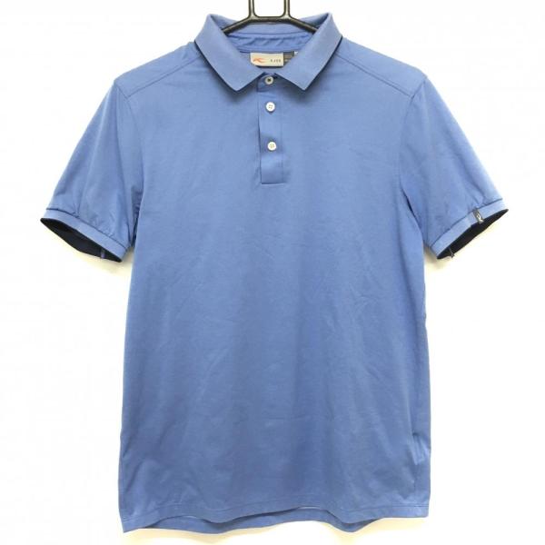 KJUS（チュース） 【美品】チュース 半袖ポロシャツ ブルー×ネイビー