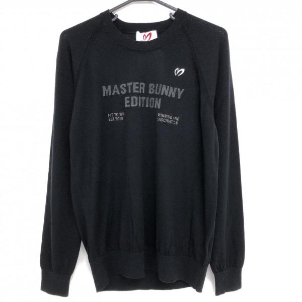 MASTER BUNNY EDITION マスターバニー セーター 黒 ニット MASTER BUNNY EDITION マスターバニー セーター 黒 ニット
