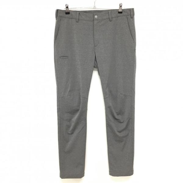 ビームスゴルフ パンツ 杢グレー 裏起毛 シンプル メンズ XL ゴルフ  