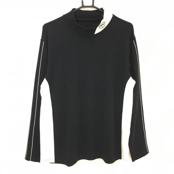 adabat ドット柄 ハイネック長袖シャツ antiqua ドット柄シャツ シャツ レディース トップス 長袖 送料