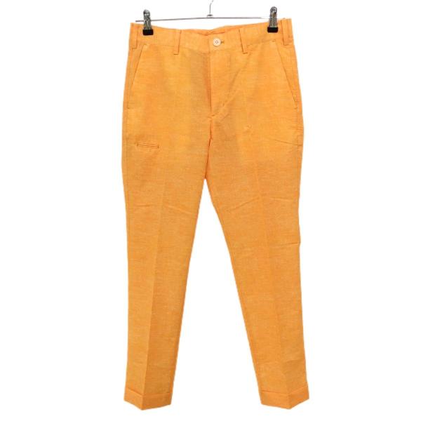 新品】ビームスゴルフ パンツ オレンジ メッシュ調 COOL