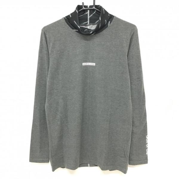 MARK&LONA ハイネック長袖シャツ　48 MARK&LONA ハイネック長袖シャツ 48