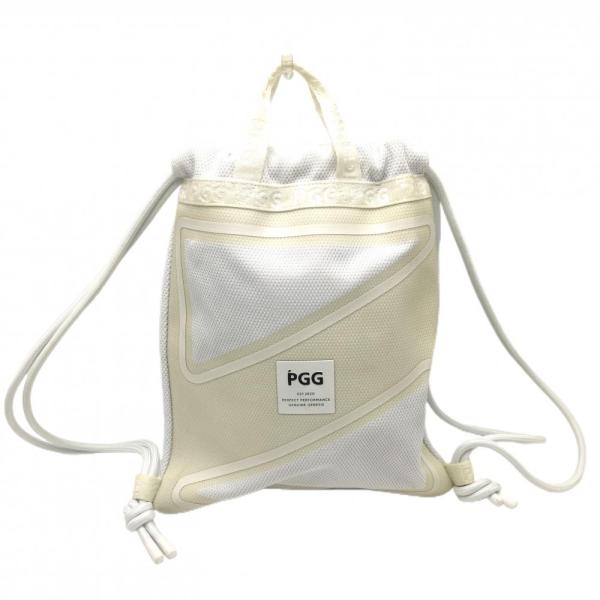 PGGパーリーゲイツ ナップサック 白 ゴルフ PEARLY GATES／SALE価格