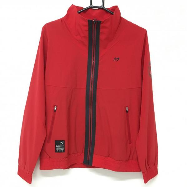 マスターバニー 裏起毛 ブルゾン 新品】マスターバニー ジャケットブルゾン レッド×黒 耐久撥水