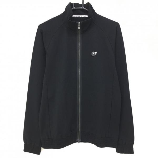 マスターバニー　ジャケット　ブルゾン　M〜L相当　黒　ダークグレー　ニット　4 reonard_1-240001183309