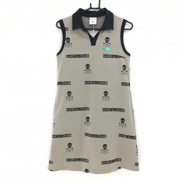 マークアンドロナ ノースリーブワンピース reonard_1-240001184344