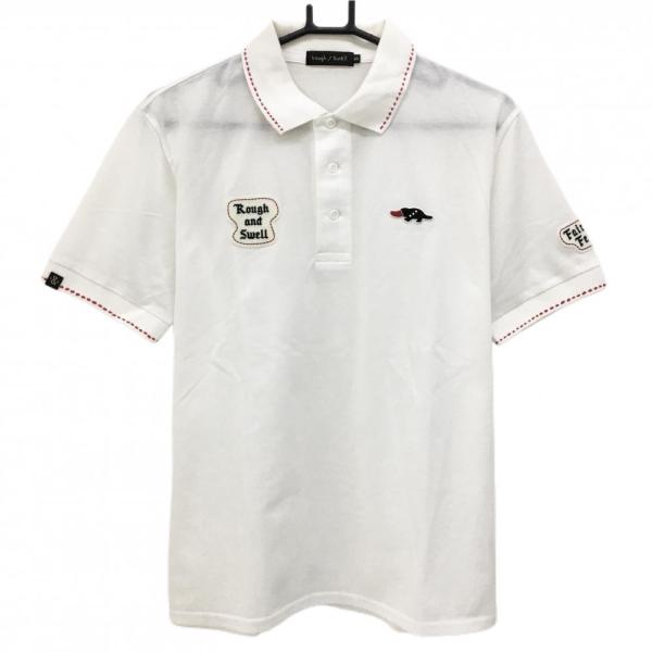 ラフ&スウェル（rough&swell） ラフアンドスウェル 半袖ポロシャツ 白