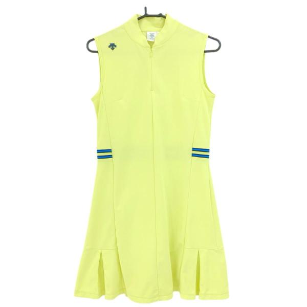 DESCENTE GOLF ノースリーブワンピース ゴルフウェア　レディース DESCENTE GOLF デサントゴルフ ノースリーブワンピース ライトグリーン