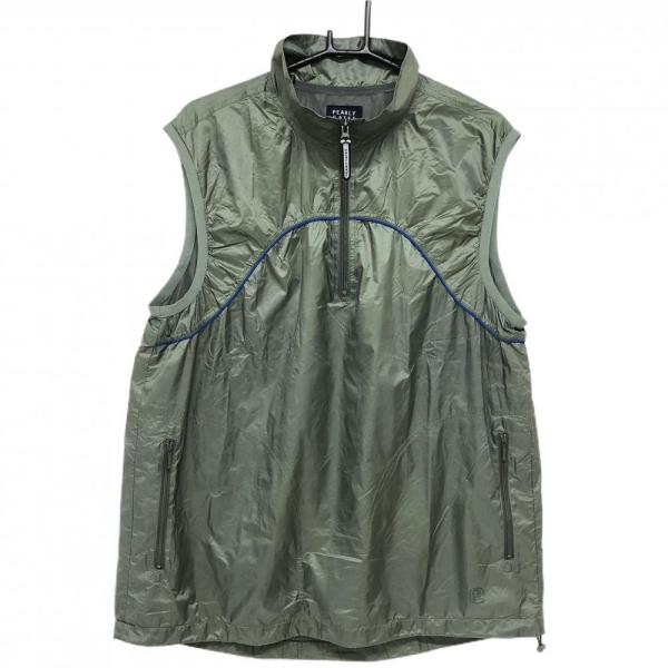 極美品 パーリーゲイツ リバシーブル ベスト サイズ6 XL PEARLY GATES (パーリーゲイツ) ゴルフウェア(トップス) メンズ SIZE L