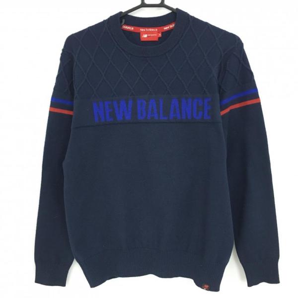 ニューバランスゴルフ　セーター　【メンズ サイズ5（L）】 New Balance Golf ニューバランスゴルフ セーター ネイビー