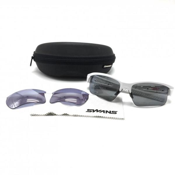 SWANS 【美品】スワンズ スポーツサングラス 白 RYO ISIKAWA SWANS 【美品】スワンズ スポーツサングラス 白 RYO ISIKAWA