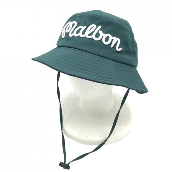 レア！Malbon×WIND AND SEAコラボ　緑　グリーン　バケットハット Malbon Golf（マルボンゴルフ） 【新品】マルボン バケットハット