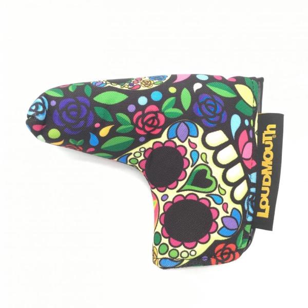 LOUDMOUTH 【超美品】ラウドマウス パターカバー 黒×マルチ