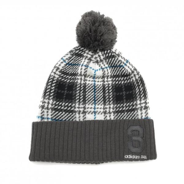 ブランド：adidasアイテム： ニット帽表記サイズ：フリー(56-58cm)実寸サイズ：特徴・仕様：適応時期：商品ランク：A+コメント：品質タグ汚れ