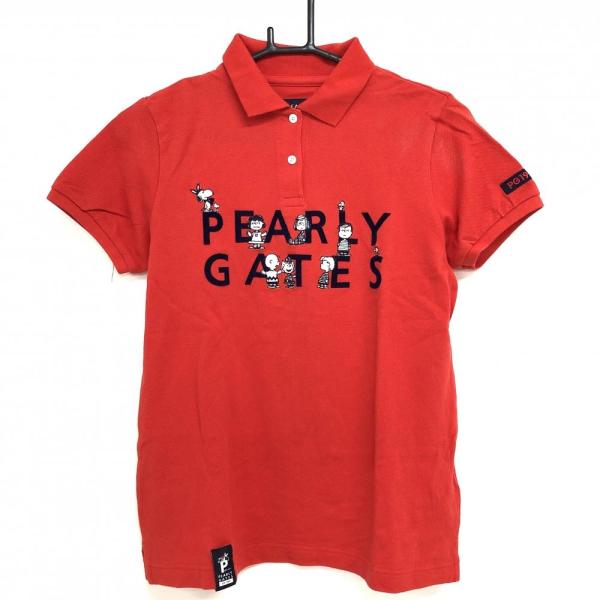 PEARLY GATES 【超美品】パーリーゲイツ×PEANUTS 半袖ポロシャツ PEARLY GATES 【超美品】パーリーゲイツ×PEANUTS 半袖ポロシャツ