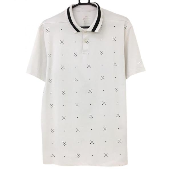 NIKE ポロシャツ アイボリー GO/LOOK!（ゴルック）｜NIKE VICTORY DriFit ポロシャツ アイボリー