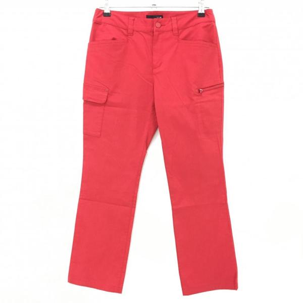 23区GOLF 23区スポーツ パンツ レッド ストレッチ レディース 67(L