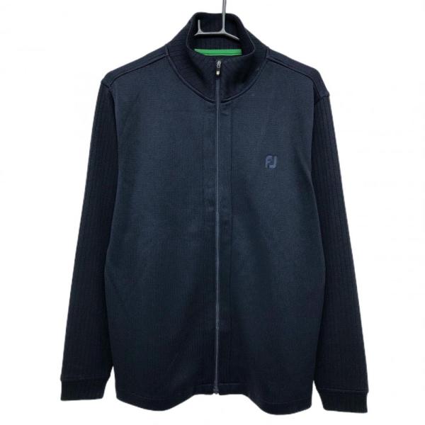 【美品】FootJoy フットジョイ メンズ ゴルフジャケット XL ネイビー FootJoy（フットジョイ） 【美品】フットジョイ ニットジャケット