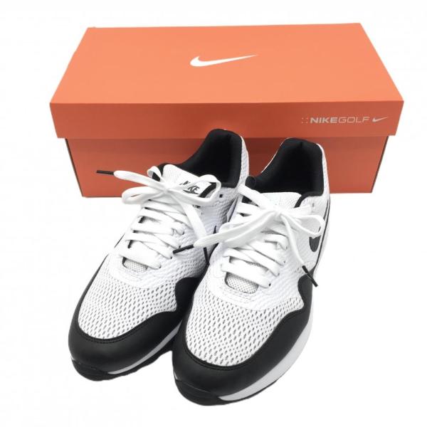NIKE（ナイキ） ゴルフシューズ 白×黒 一部メッシュ Air Max1G CI7576