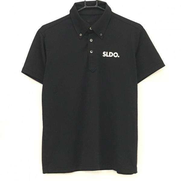 raiさま専用★SLDO. 半袖ポロシャツ M 黒 ブラック ボタンダウン SLDO. エスルド 半袖ポロシャツ 黒 ボタンダウン メンズ M