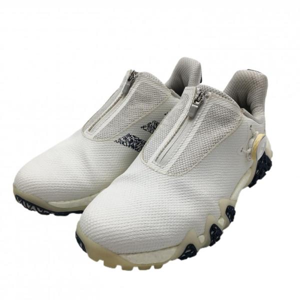 adidas（アディダス） ゴルフシューズ 白×ネイビー GX3938 スパイク