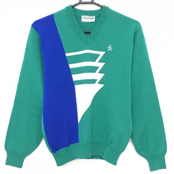Munsingwear 【美品】マンシングウェア セーター グリーン Munsingwear 【美品】マンシングウェア セーター グリーン