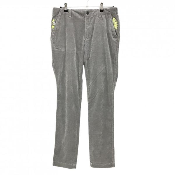 BEAMS GOLF（ビームス ゴルフ） コーデュロイパンツ グレー×蛍光
