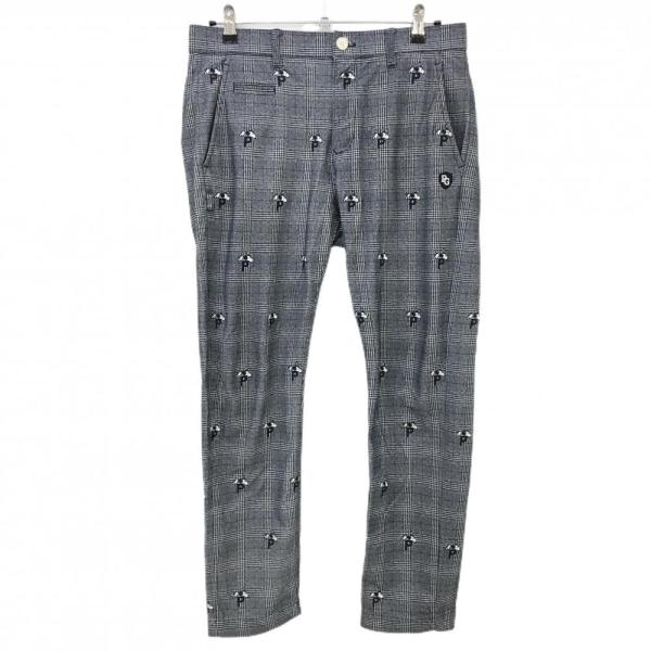 PEARLY GATES - 【超美品】パーリーゲイツ×PEANUTS パンツ 白×ダークネイビー スヌーピー総柄  メンズ 4(M) ゴルフウェア PEARLY GATES PEARLY GATES 【超美品】パーリーゲイツ×PEANUTS パンツ 白