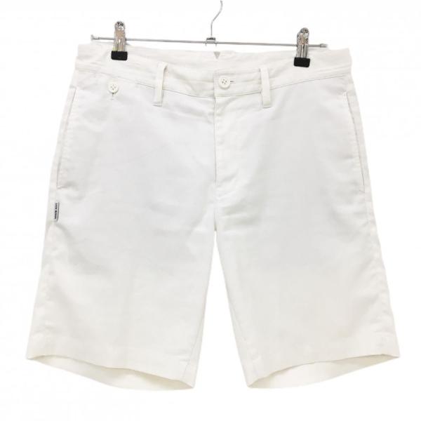 新品 ジャックバニー ハーフパンツ シンプル ホワイト Mサイズ（4） 新品 ジャックバニー ハーフパンツ シンプル ホワイト Mサイズ