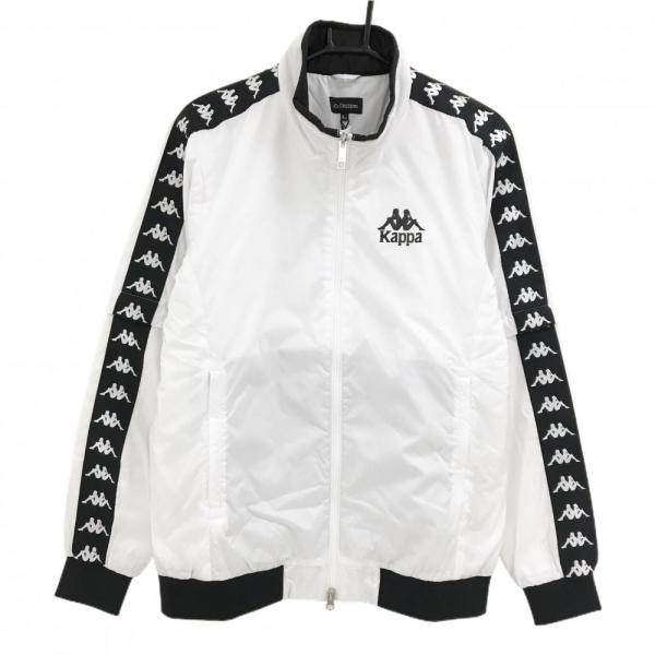 Kappa（カッパ） 【新品】カッパ 2WAY中綿ジャケット 白×黒 発熱 保温