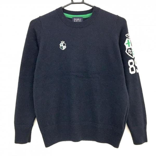 PEARLY GATES カシミアセーター 0 数回使用美品 PEARLY GATES