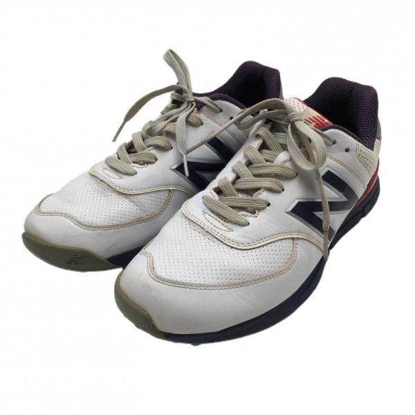 New Balance ニューバランス ゴルフシューズ 白×ネイビー