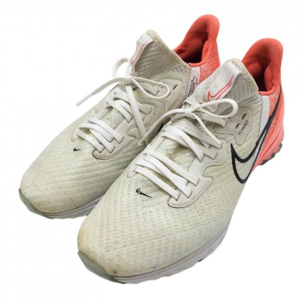 NIKE（ナイキ） ゴルフシューズ 白×オレンジ CT0541-124 エアズーム