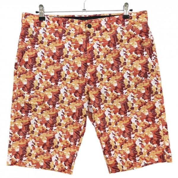 Kappa（カッパ） 【超美品】カッパ ハーフパンツ オレンジ×レッド 総柄