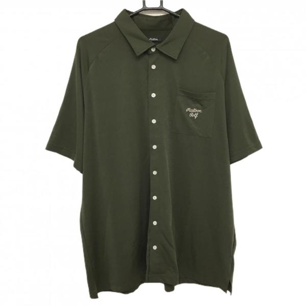 Malbon golf 襟付き半袖ウェア Malbon Golf（マルボンゴルフ） 【美品】マルボンゴルフ 半袖シャツ