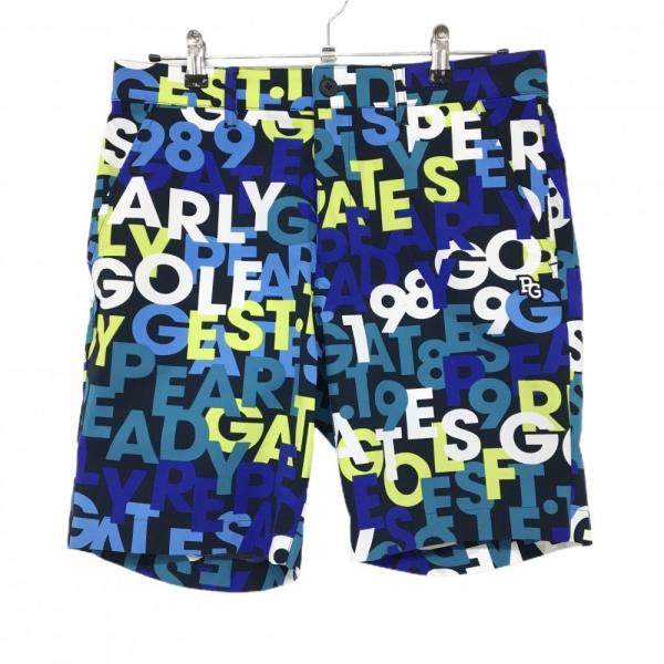 極美品 パーリーゲイツ ショートパンツ ゴルフウェア デカロゴ サイズ5 黒 極美品 パーリーゲイツ ショートパンツ ゴルフウェア デカロゴ