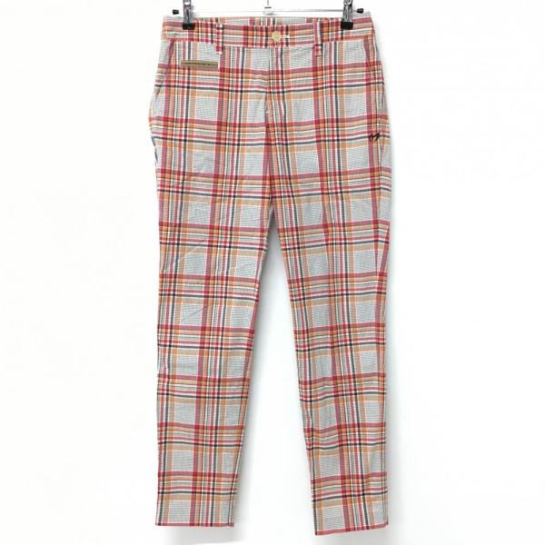 MASTER BUNNY EDITION 【美品】マスターバニー パンツ レッド×オレンジ